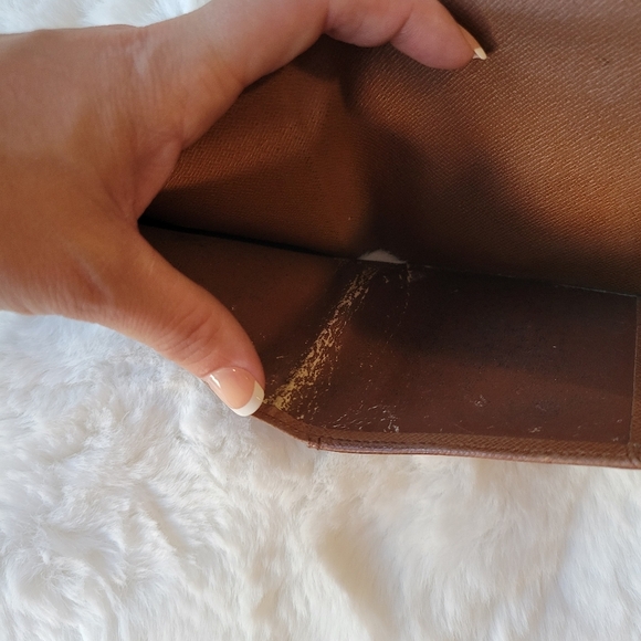 Authentic LOUIS VUITTON Monogram Portefeiulle Elise Leather Wallet - Picture 7 of 9